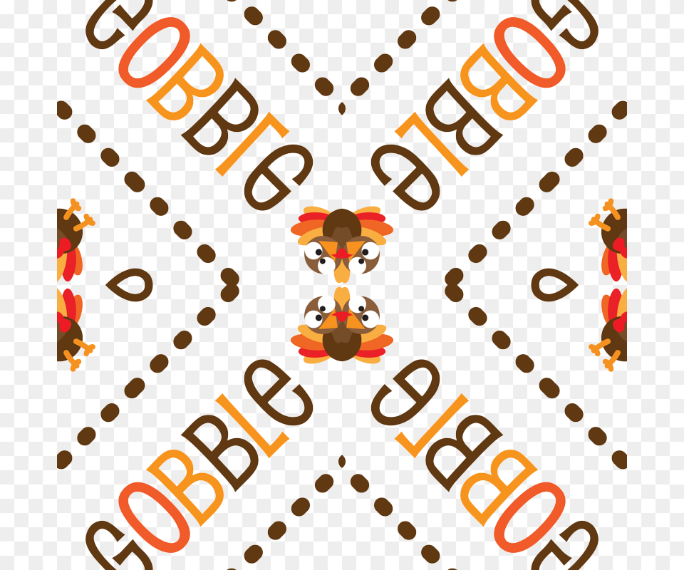 Thanksgiving Turkey Gobble Gobble Thanksgiving Pattern Diagonal, Accessories, Baby, Jewelry, Necklace Png Image