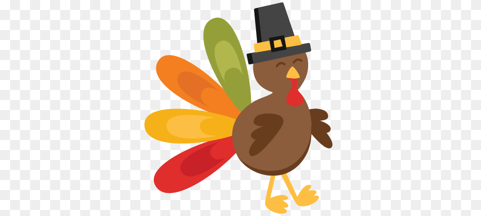 Thanksgiving Turkey Scrapbook Cute Clipart, Animal, Beak, Bird, Bee Free Png Download