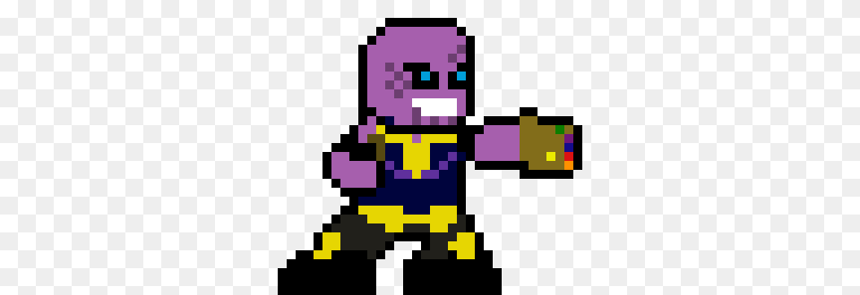 Thanos Attack, Purple Png Image