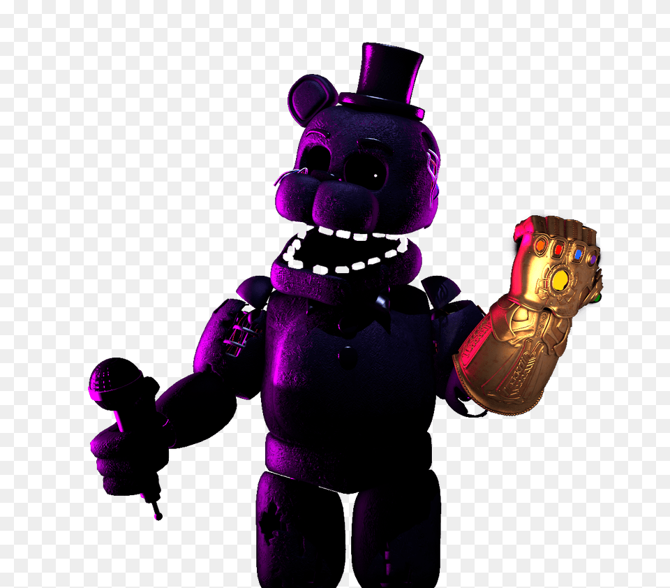 Thanos Bear Fivenightsatfreddys, Robot, Baby, Person Free Transparent Png