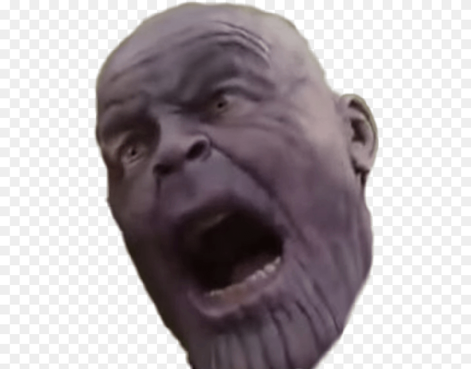 Thanos Car Clicker Tynker Thanos Face Transparent Background, Head, Person, Adult, Angry Free Png