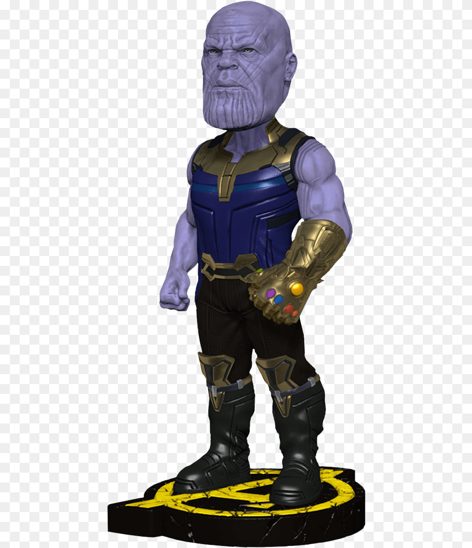 Thanos Head Knocker, Adult, Man, Male, Person Png