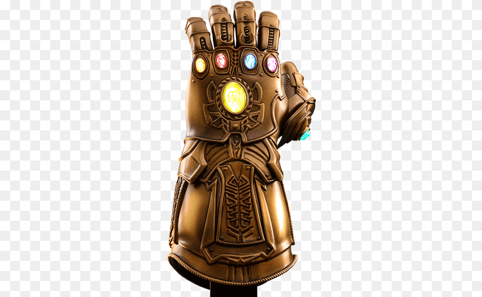 Thanos Infinity Gauntlet, Clothing, Glove, Bronze, Baseball Png Image