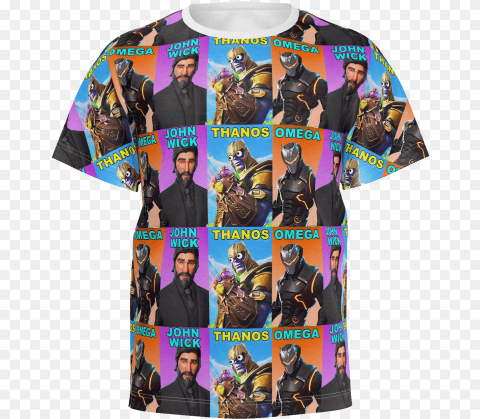 Thanos John Wick Part 2 Boys, Clothing, T-shirt, Shirt, Adult Png Image