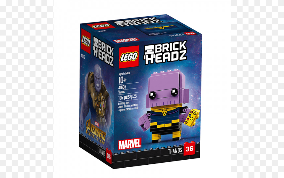 Thanos Lego Brickheadz Marvel The Hulk, Computer Hardware, Electronics, Hardware, Scoreboard Png Image