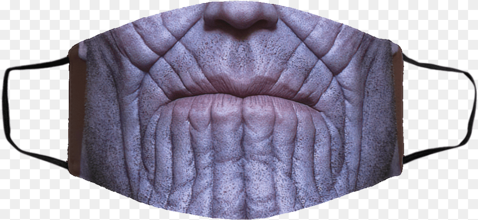 Thanos Marvel Halloween Face Mask Thanos High Resolution Face, Body Part, Mouth, Person, Head Free Png Download