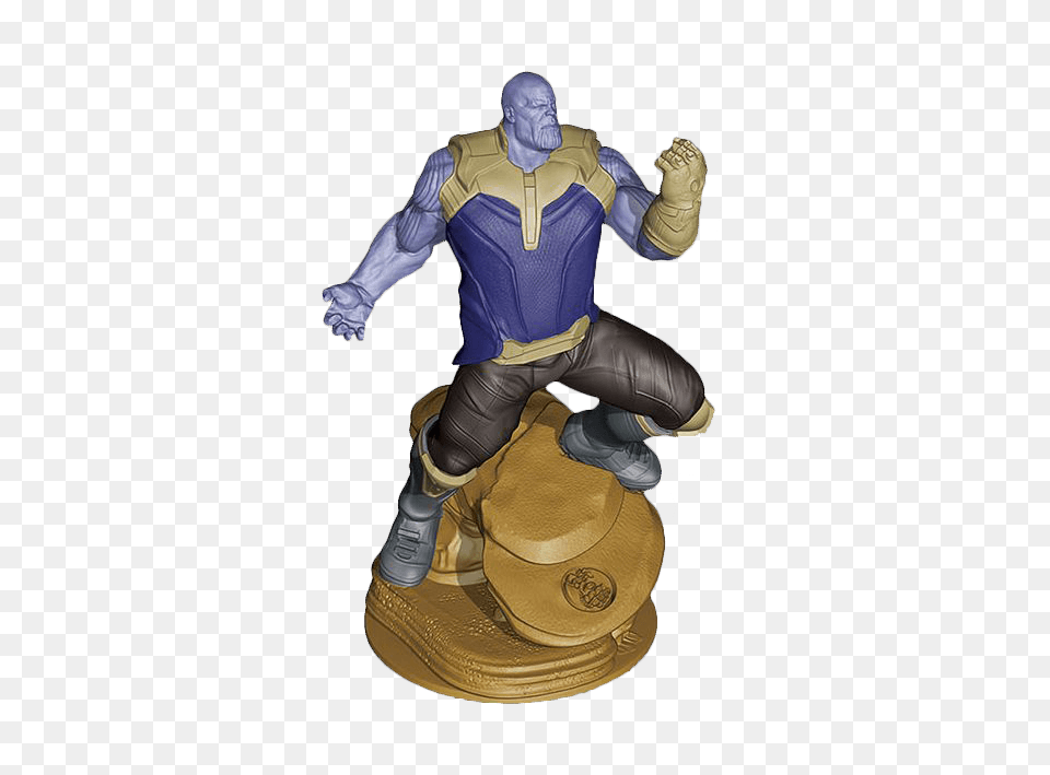Thanos Rising Avengers Infinity War, Figurine, Adult, Male, Man Png