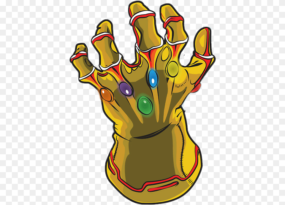 Thanos Sticker, Clothing, Glove, Smoke Pipe Png