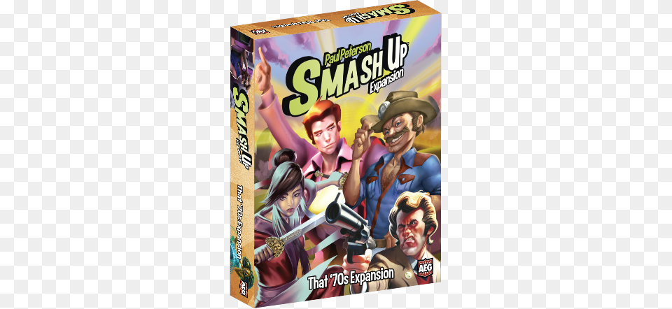 That 70s Expansion 3d Box Smash Up That 70s Expansion, Book, Comics, Publication, Adult Png Image