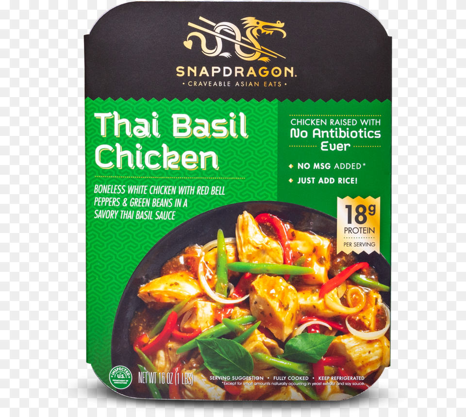 That Basil Chicken Convenience Food, Noodle, Advertisement, Poster, Meal Free Png Download