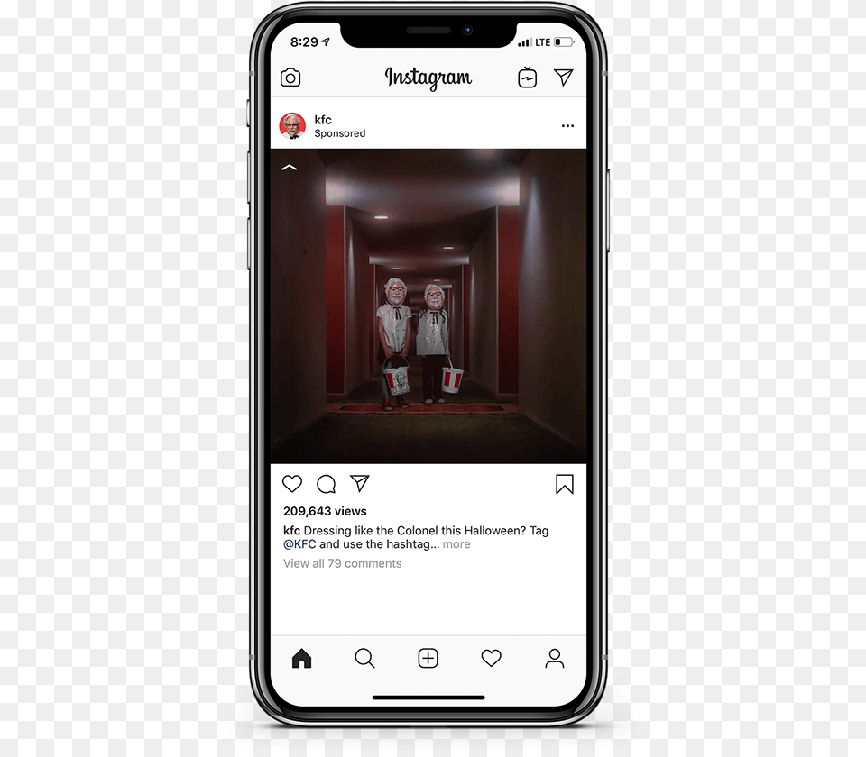 That Could Buy You A Heap Of Fried Chicken Instagram On Iphone X, Electronics, Phone, Mobile Phone, Indoors Png Image