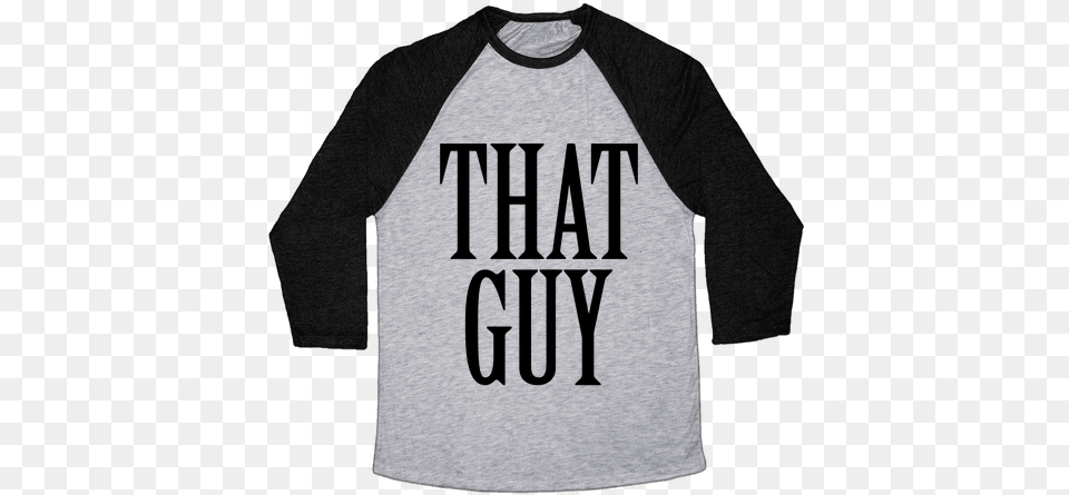 That Guy Baseball Tee Reading Is Lit T Shirt, Clothing, Long Sleeve, Sleeve, T-shirt Free Png