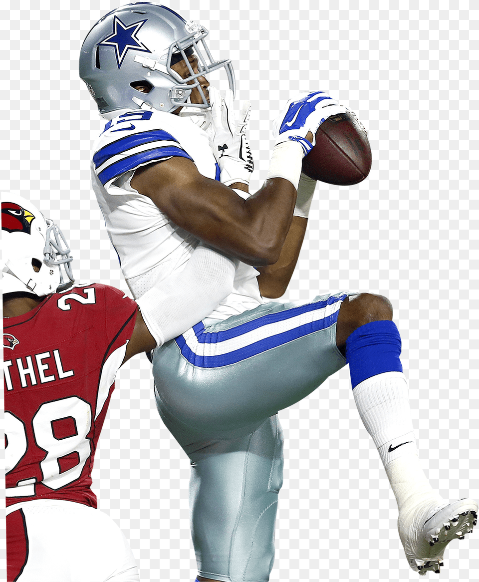 That Helped The Cowboys Secure The Victory Sprint Football, Helmet, Sport, Playing American Football, Person Png Image