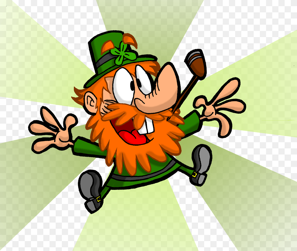 That Leprechaun Again By Lotusbandicoot On Clipart Cartoon Drawings Of Leprechauns, Baby, Person, Face, Head Free Png