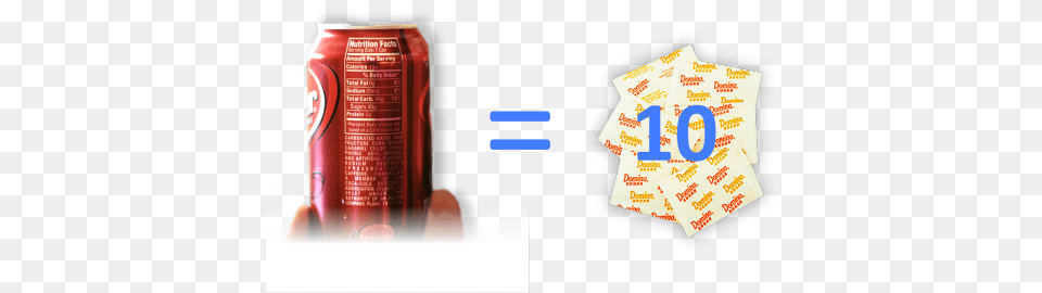 That Means If You Drink A Can Of Dr Drink, Food, Ketchup, Diaper, Tin Free Transparent Png