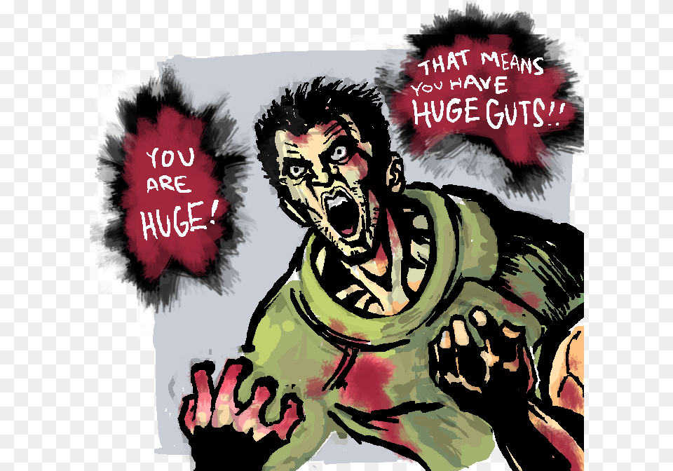 That Means You Have Huge Gutsquot Yov Are Doom Guy Huge Guts, Adult, Person, Man, Male Png