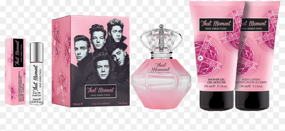 That Moment One Direction Perfume That Moment, Bottle, Cosmetics, Person, Adult Free Png