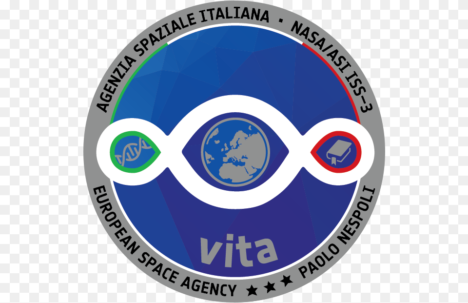 That Nasa Made Available To Italy39s Space Agency Asi Vita Mission, Logo, Emblem, Symbol, Disk Png