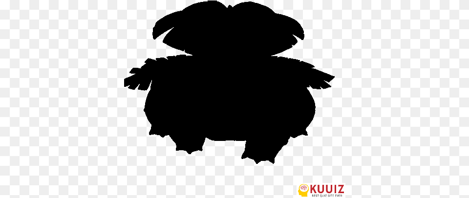 That Pokmon Bulbasaur Venusaur Whos That Pokemon Free Transparent Png