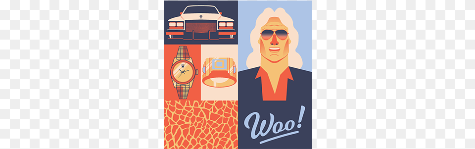That Ric Flair 30 For 30 Was Pretty Good Rolls Royce, Poster, Advertisement, Person, Man Free Transparent Png