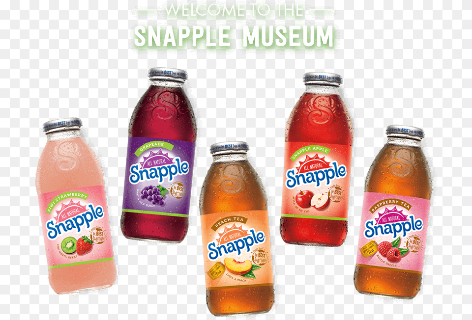 That Snapple Ology Snapple Peach Tea 16 Fl Oz Glass Bottles 12 Pack, Beverage, Juice, Alcohol, Beer Png