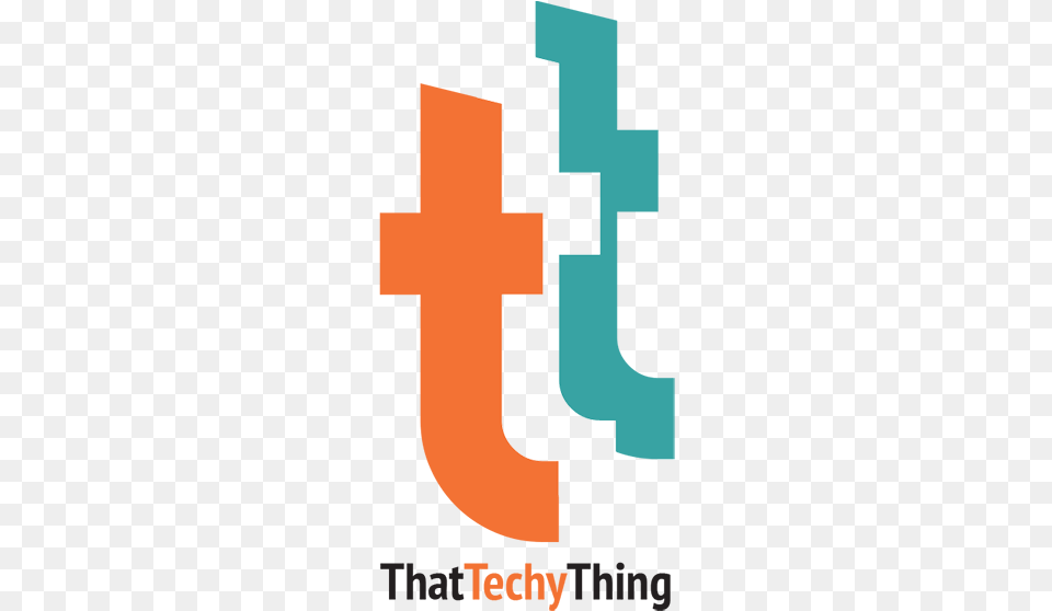 That Techy Thing Cross, Logo, Symbol, Text Free Png