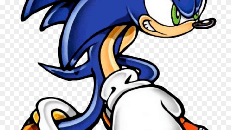 That Time Sonic Wore Real Shoes, Cartoon Free Png Download