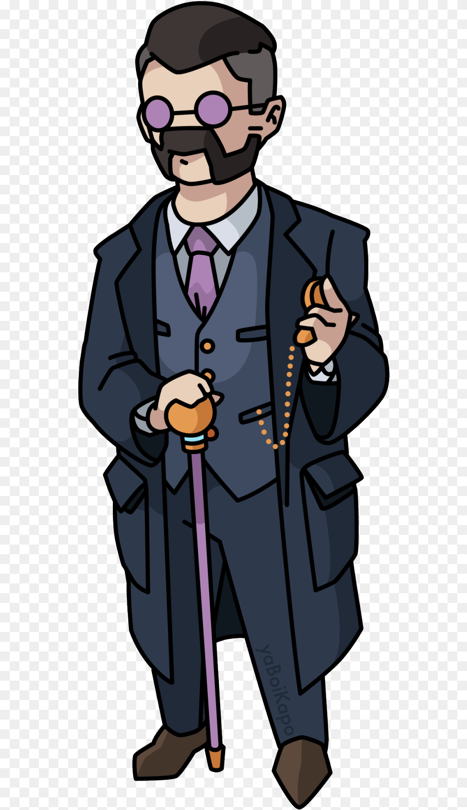 Thatcher Being Classy Cartoon, Adult, Clothing, Coat, Person Png Image
