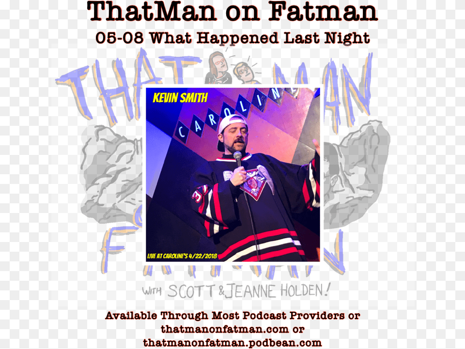 Thatman On Fatman 5 08 Cover Love, Poster, Advertisement, Person, People Free Transparent Png