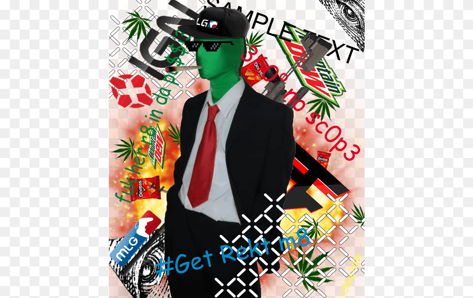 Thats No Normal Kush Thats Mountain De Weed Os, Formal Wear, Accessories, Tie, Adult Free Transparent Png