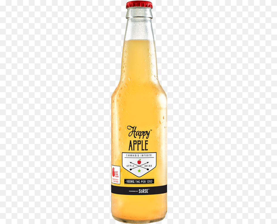 Thc Apple Cider, Alcohol, Beer, Beverage, Bottle Free Png Download