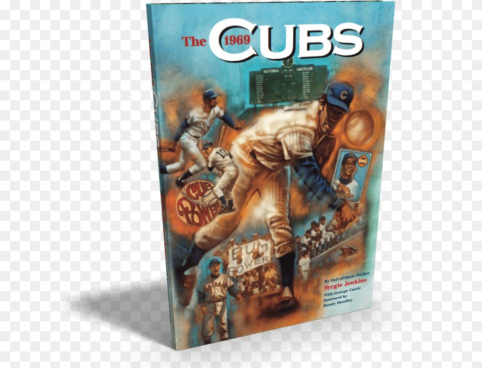 The 1969 Cubs Cubs George Castle Book, Person, People, Adult, Man Png Image
