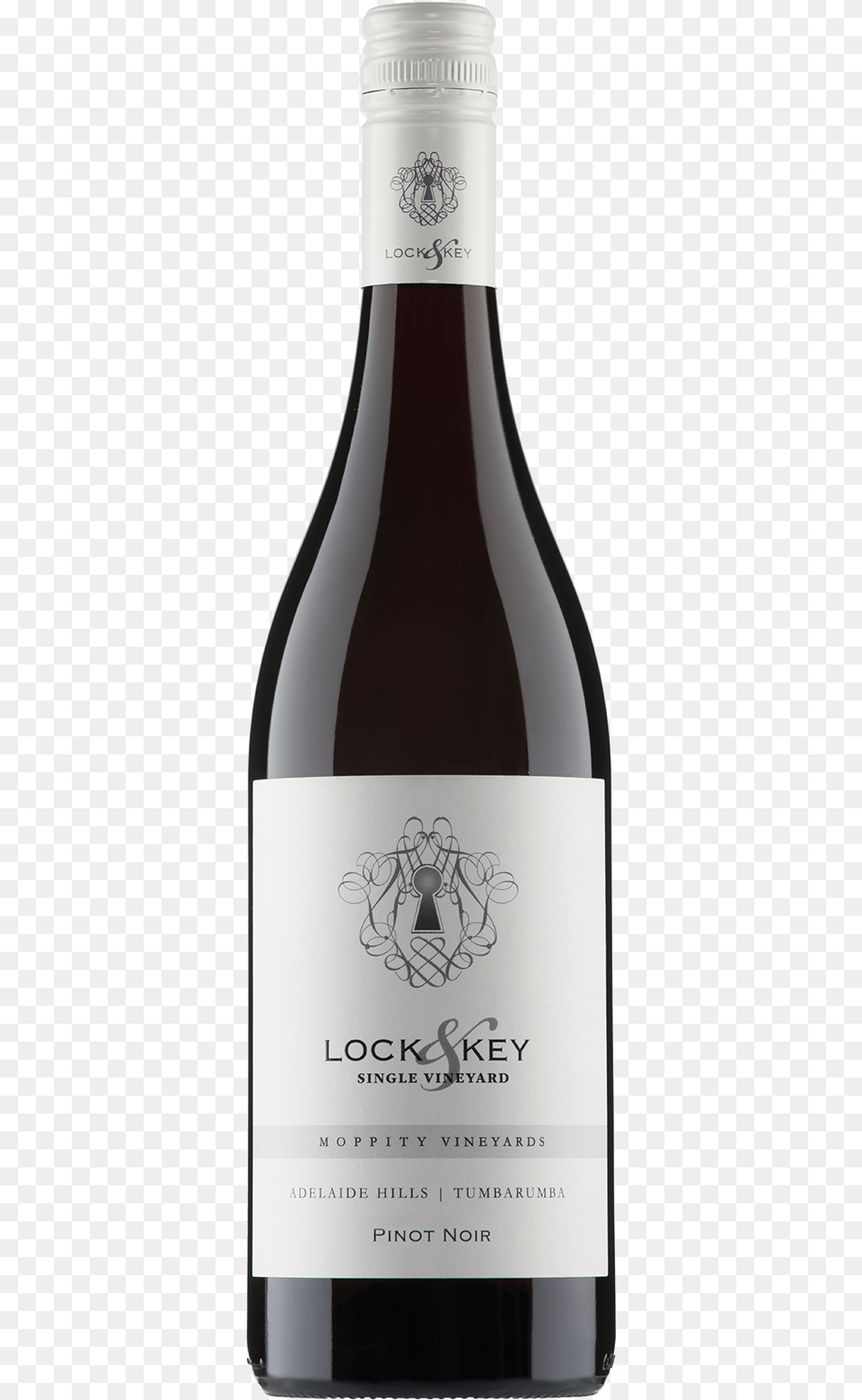 The 2017 Lock Amp Key Pinot Noir Is A Fantastic Value Glass Bottle, Alcohol, Beverage, Liquor, Red Wine Png Image