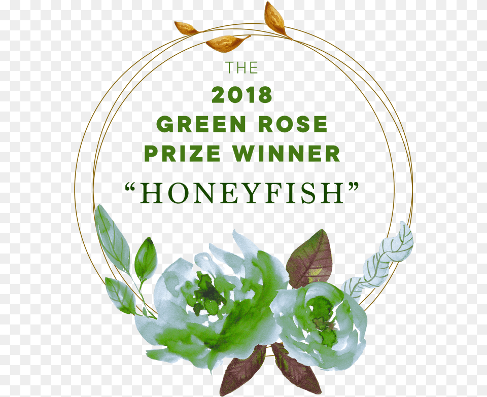 The 2018 Green Rose Prize Winner Graphics, Plant, Leaf, Art, Floral Design Free Transparent Png