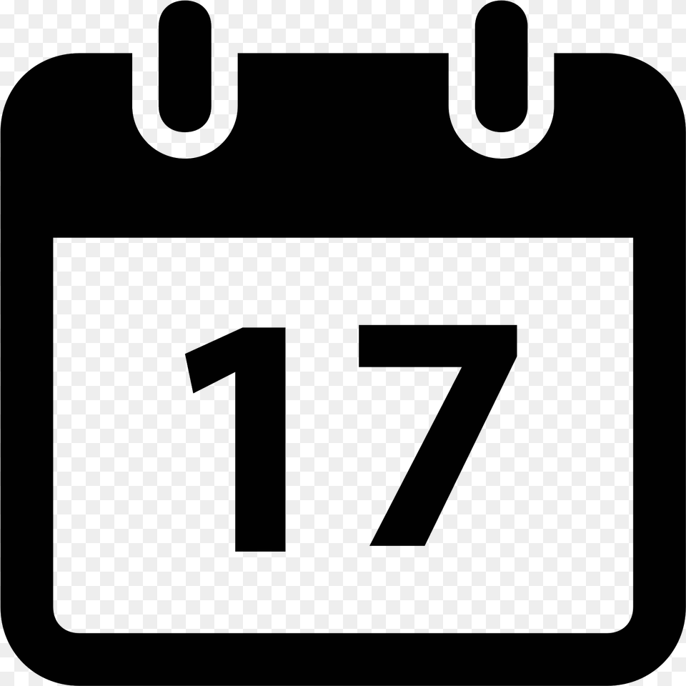 The 2018 Lathisms Calendar Features The Contributions Calendar Icon, Gray Free Transparent Png
