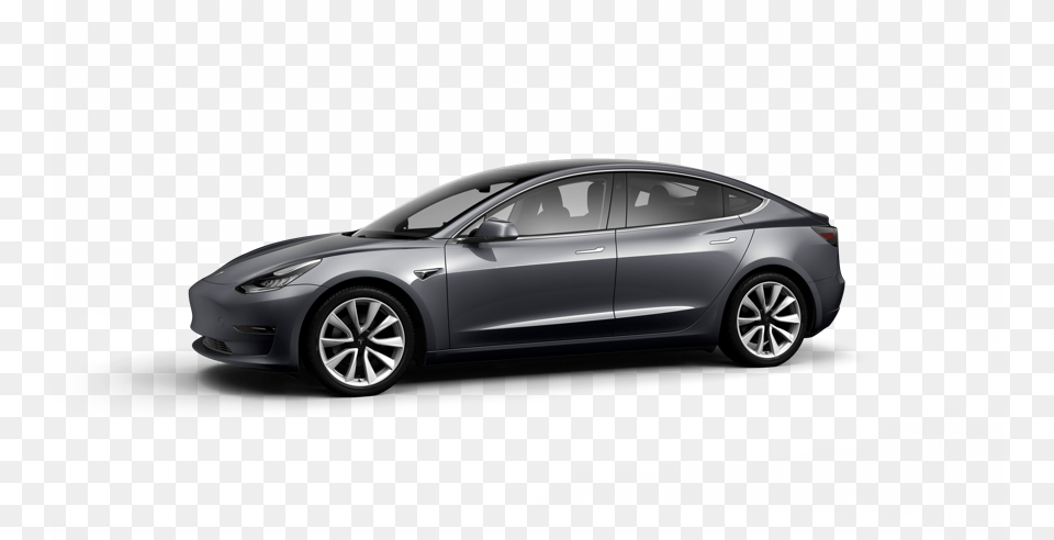 The 2018 Tesla Model 3 Earned A Five Star Rating From Model 3 Tesla Models, Car, Vehicle, Sedan, Transportation Free Png Download