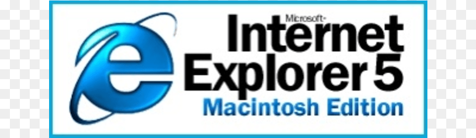 The 20th Anniversary Of Internet Explorer 5 For Mac, Logo Free Png