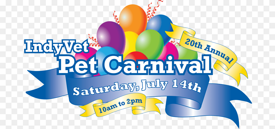 The 20th Annual Indyvet Pet Carnival Pet, Advertisement, Balloon, Poster Png Image