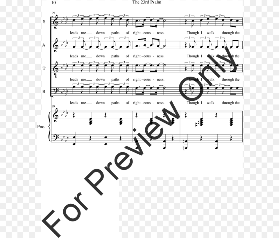 The 23rd Psalm North Pole March Viola Sheet Music, Sheet Music Free Png