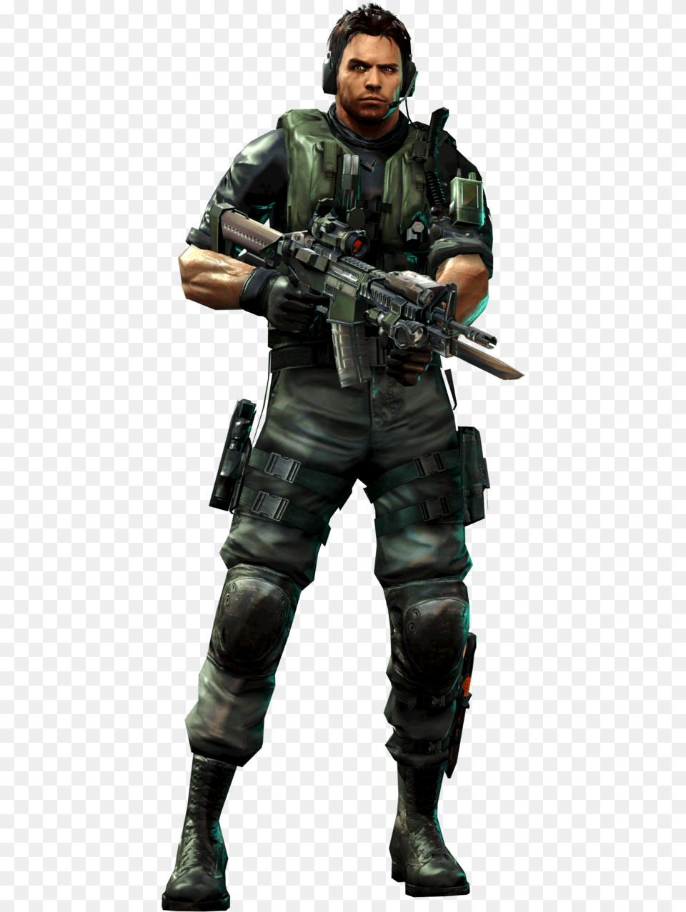 The 25 Best Summer Blockbusters Of All Time Chris Redfield Resident Evil Revelations, Adult, Person, Man, Male Free Png Download