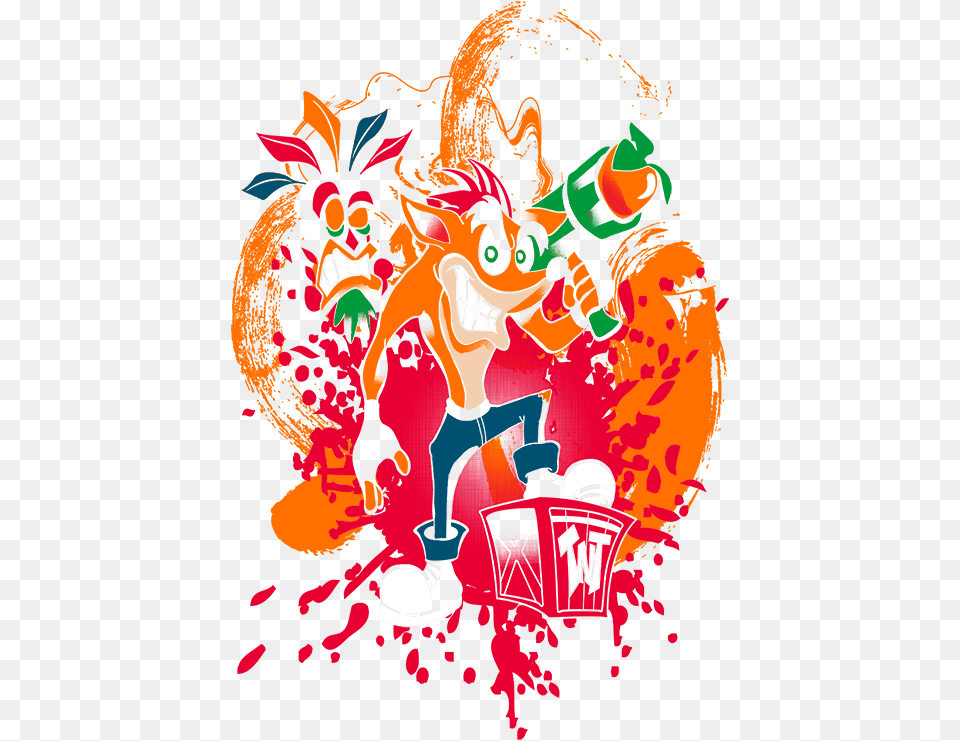 The 30 Best Crash Bandicoot Images Illustration, Art, Graphics, Person Png Image