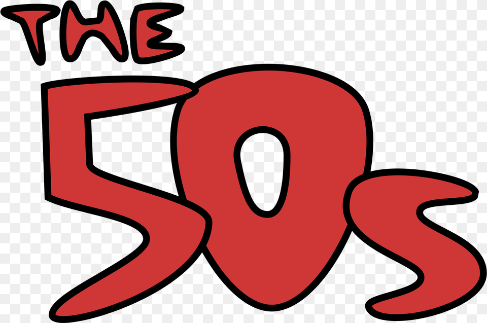 The 50 S Logo, Text, Animal, Fish, Sea Life Free Transparent Png