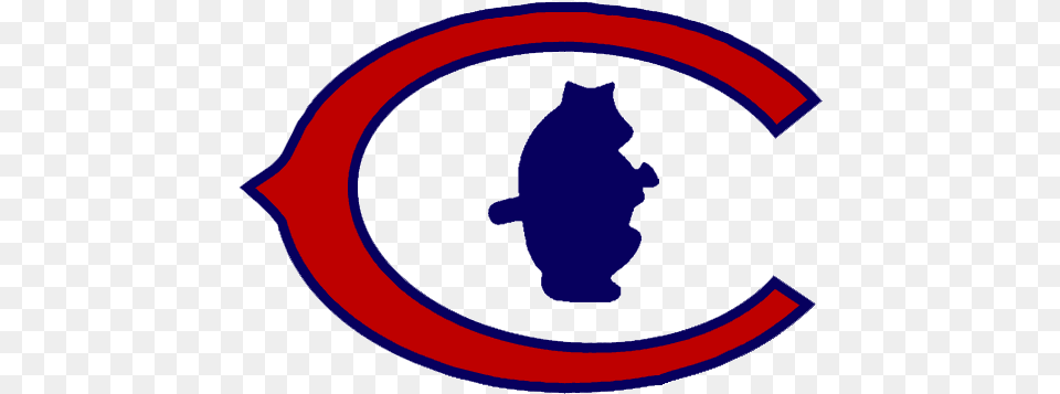 The 50 Worst Logos In Baseball History Bleacher Report Chicago Cubs Old Logo, Face, Head, Person, Symbol Free Png Download