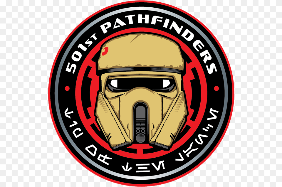 The 501st Pathfinders Detachment Space Manufacturing, Emblem, Symbol, Logo, Device Free Transparent Png