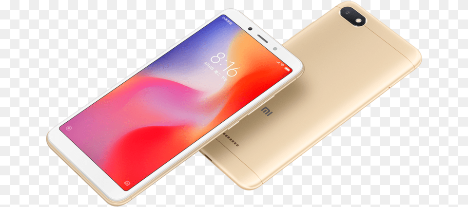 The 5mp Front Camera Of Redmi 6 Is Supported By Xiaomi39s Xiaomi Redmi 6a Gold, Electronics, Iphone, Mobile Phone, Phone Free Png