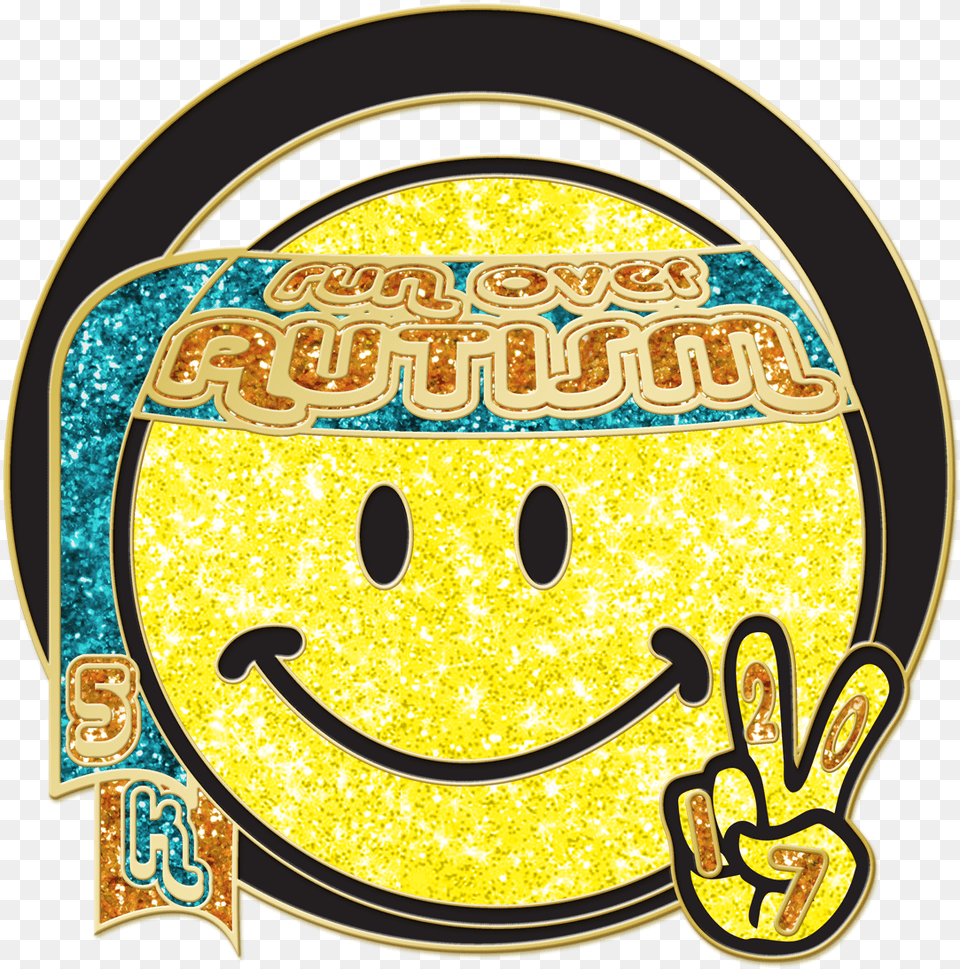 The 6th Annual Move Over Autism Smiley, Sticker, Disk, Logo Png Image