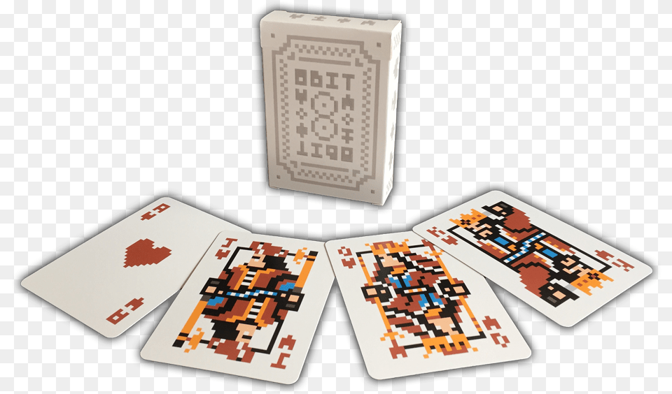 The 8bit Deck Playing Card, Game, Qr Code Free Png Download