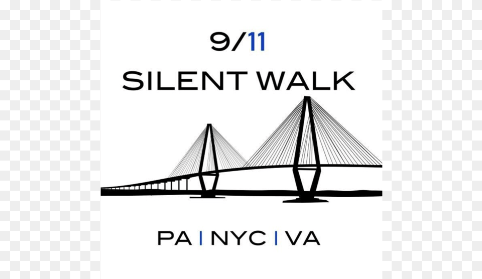The 911 Silent Walk Letter Heads, Bridge, Suspension Bridge Png Image