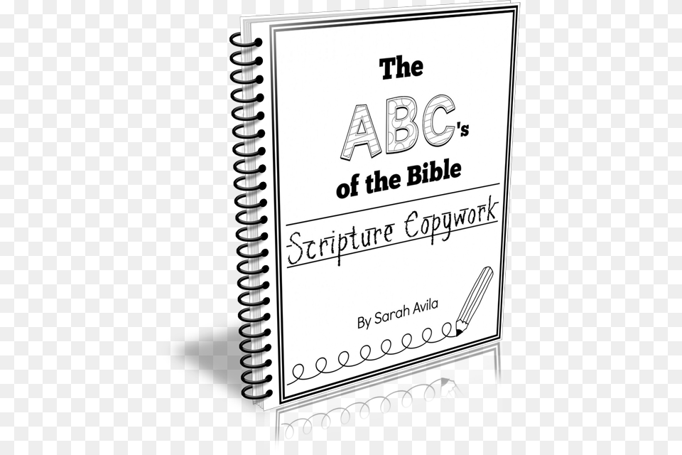 The Abcs Of The Bible Scripture Copywork Paper Product, Page, Text, Diary Png