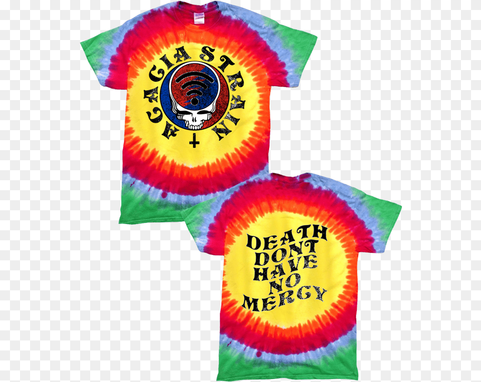 The Acacia Strain Death Dont Have No Mercy Tie Dye Sunburst Tie And Dye, Clothing, T-shirt, Shirt Free Png